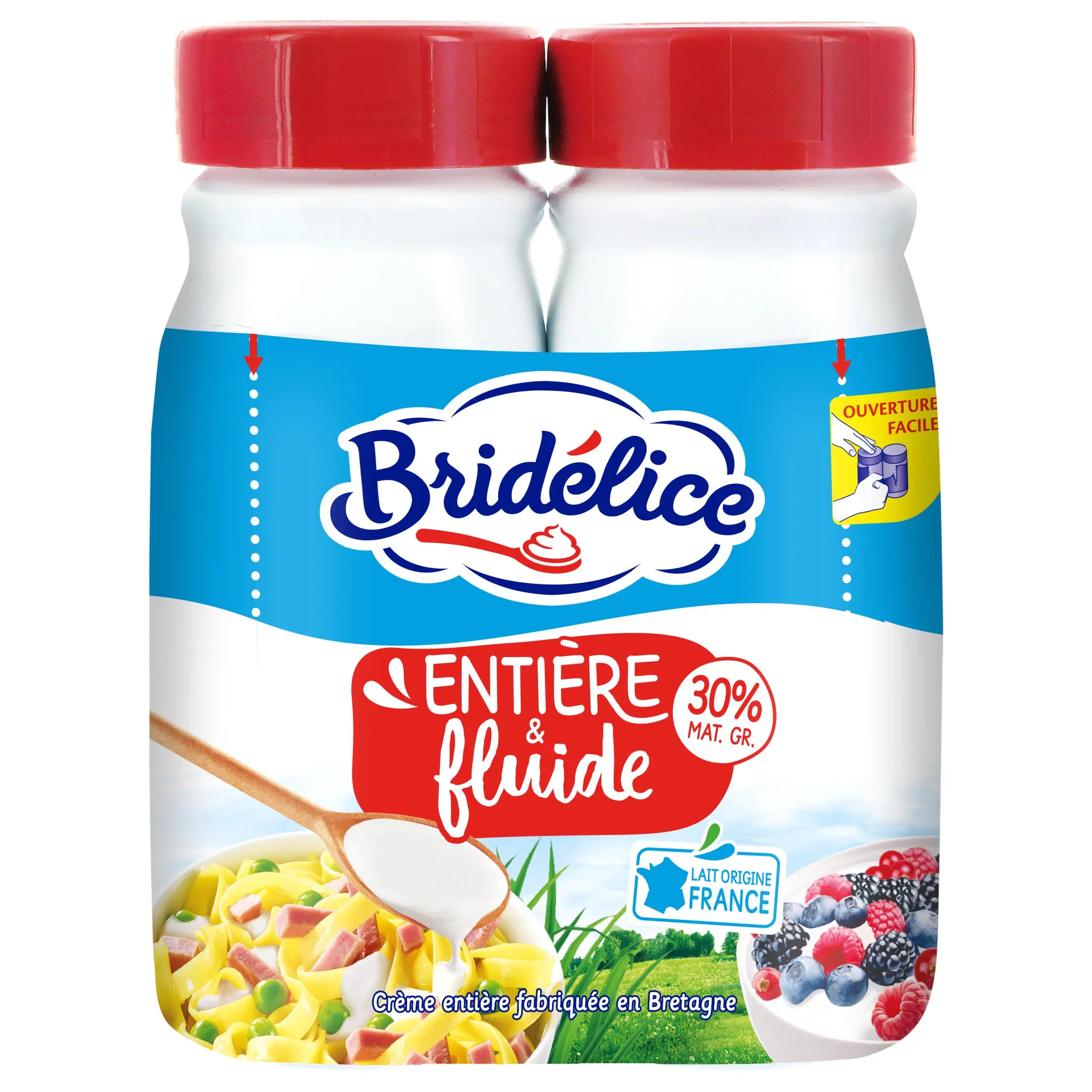 BRIDELICE Crème entière et fluide 30%MG