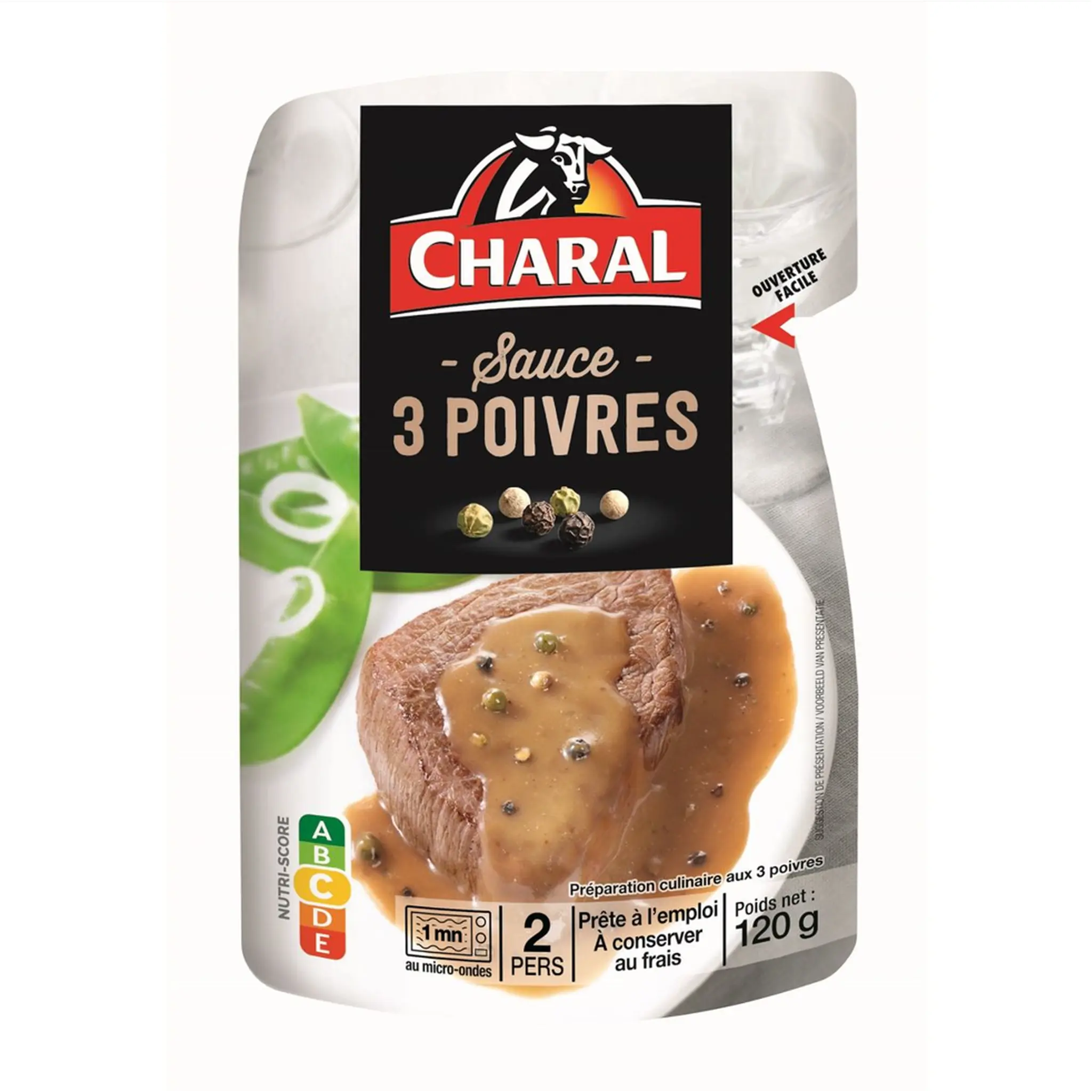 CHARAL Sauce 3 poivres