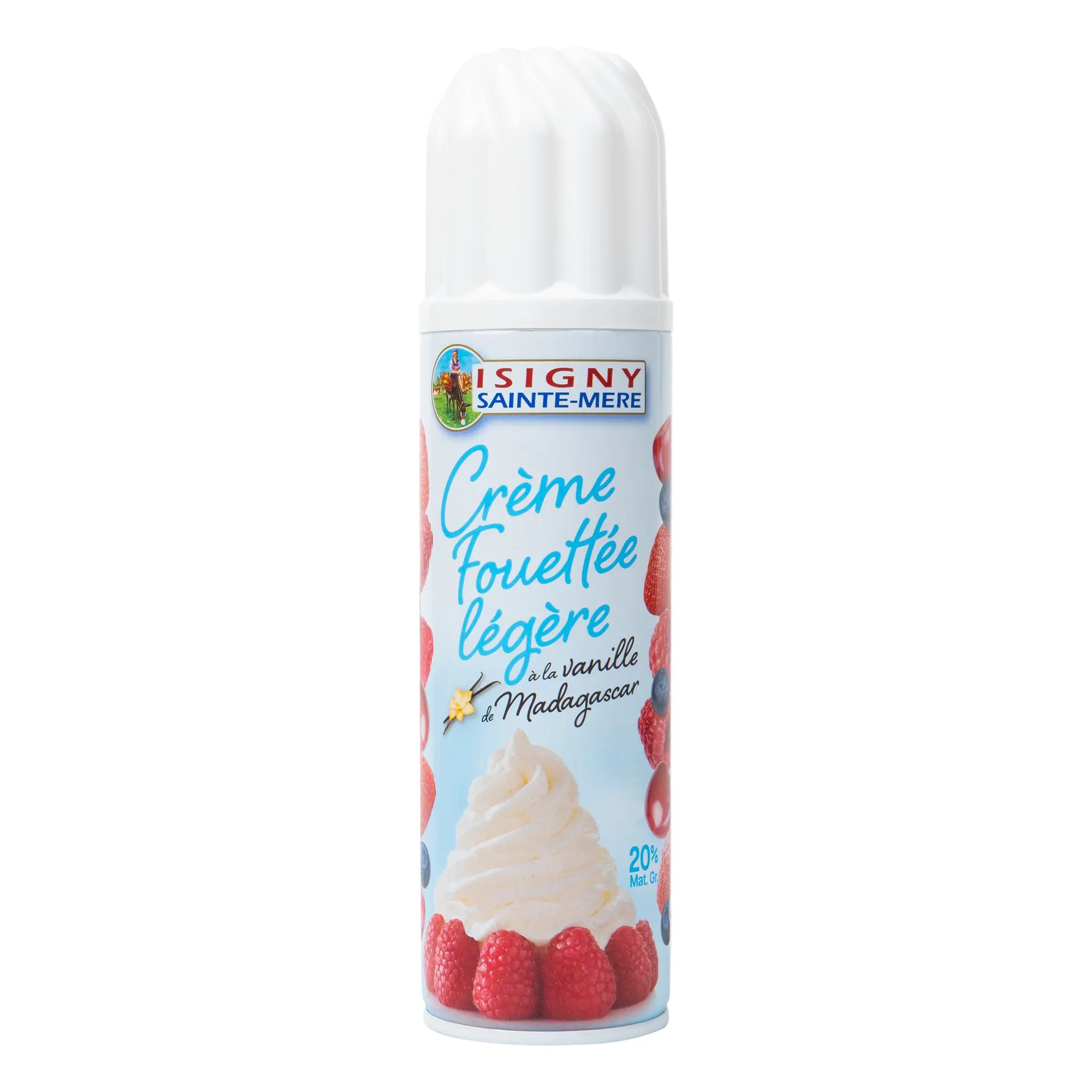ISIGNY STE MERE Crème fouettée légère en bombe 20% MG