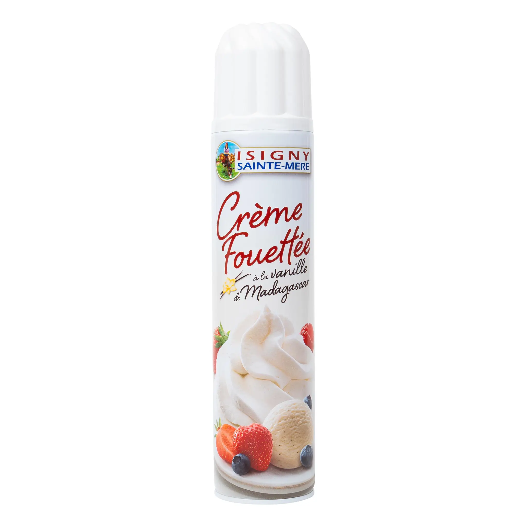 ISIGNY STE MERE Crème fouettée à la vanille de Madagascar UHT