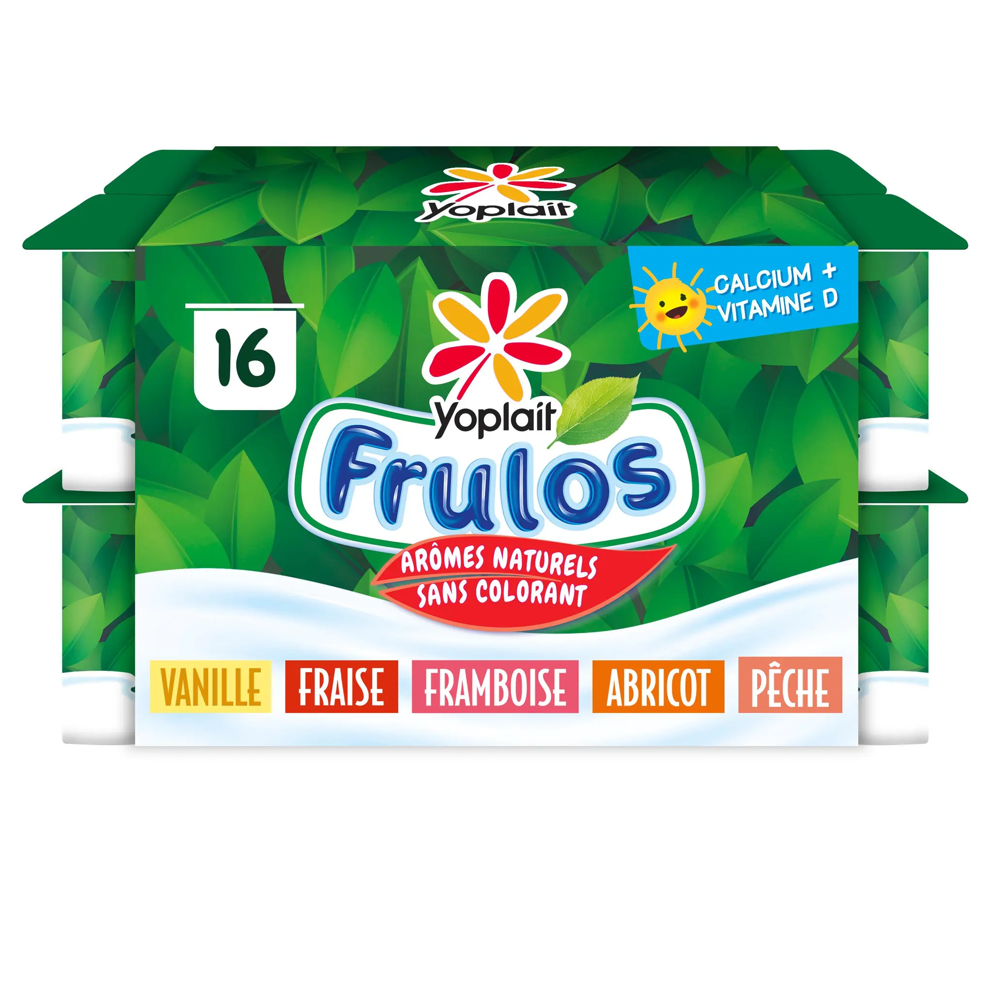 YOPLAIT Frulos yaourt aromatisé aux fruits