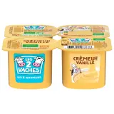 LES 2 VACHES Crème dessert vanille bio
