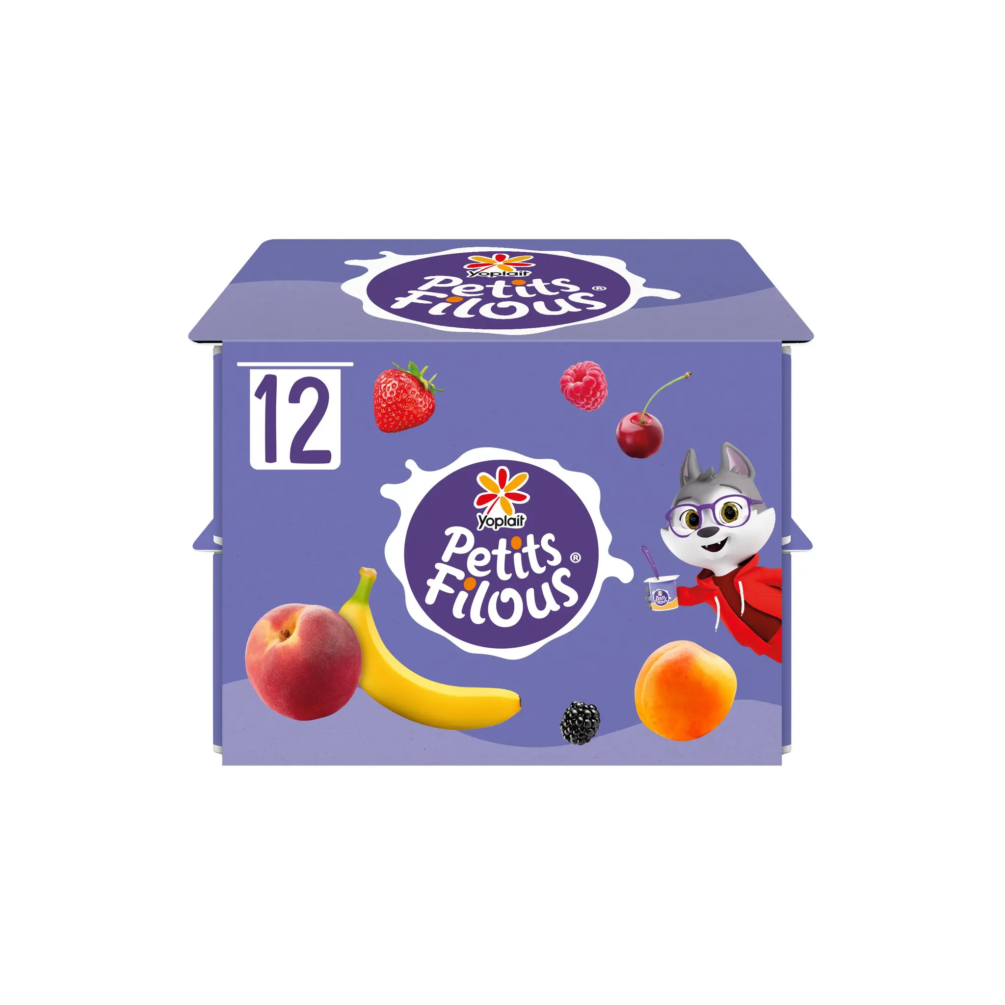 PETITS FILOUS Petits suisses aromatisés aux fruits mixés