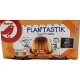 AUCHAN Flan au caramel