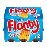 FLANBY Flan vanille nappé au caramel