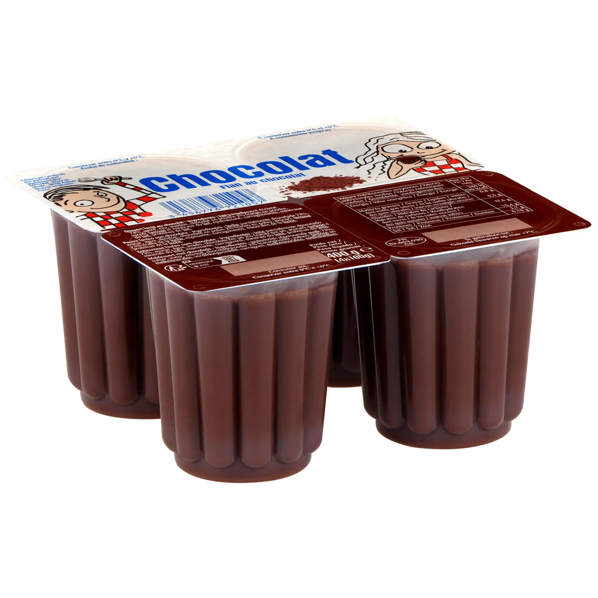 DISCOUNT Flan au chocolat