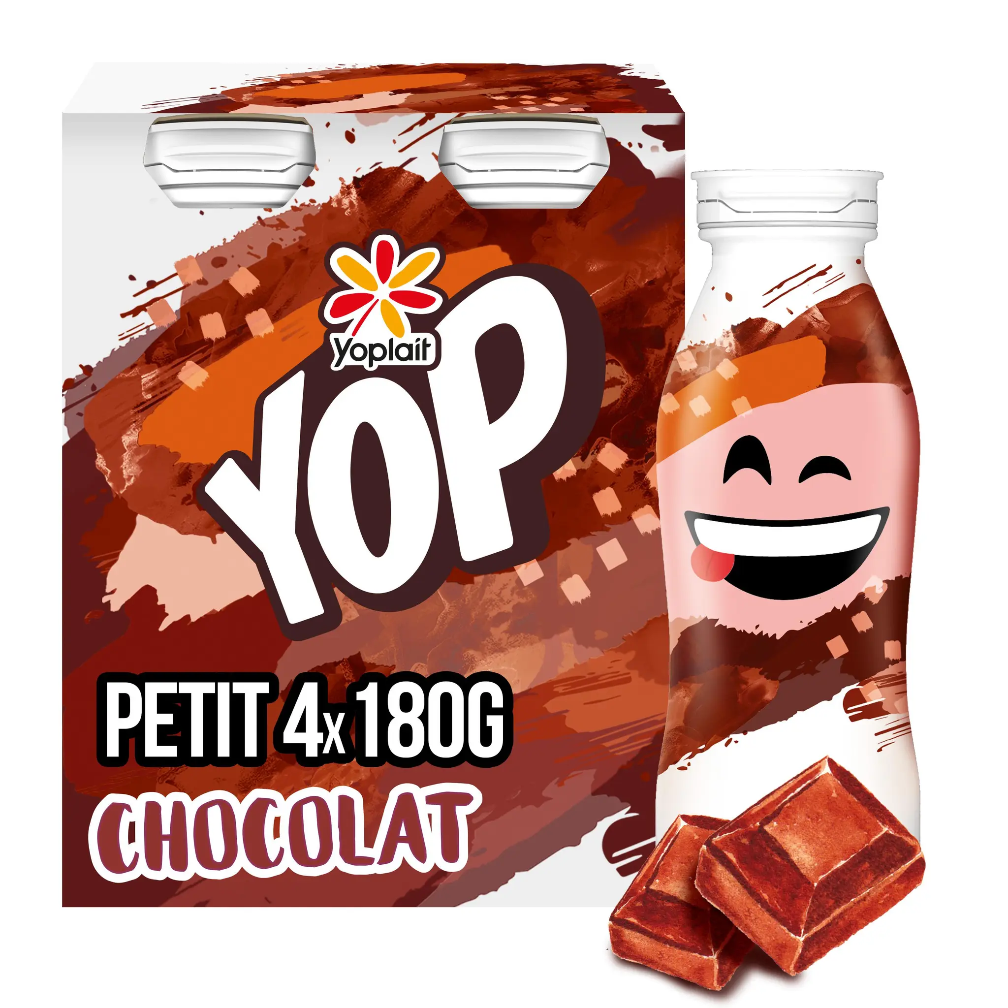 PTIT YOP Yaourt à boire saveur chocolat