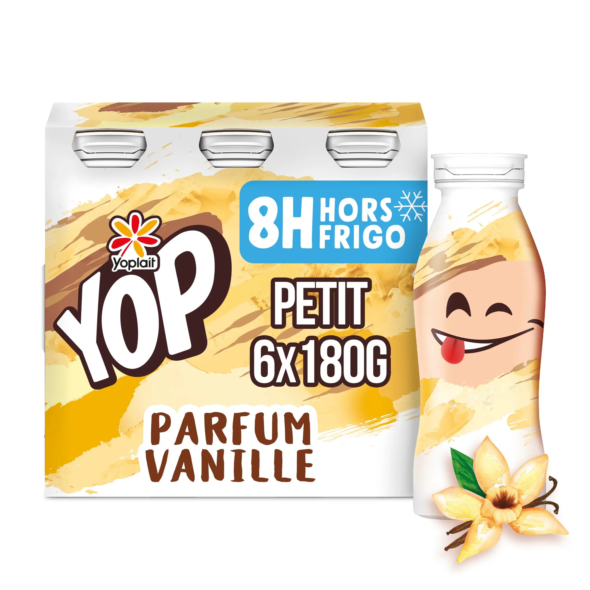 PTIT YOP Yaourt à boire à la vanille