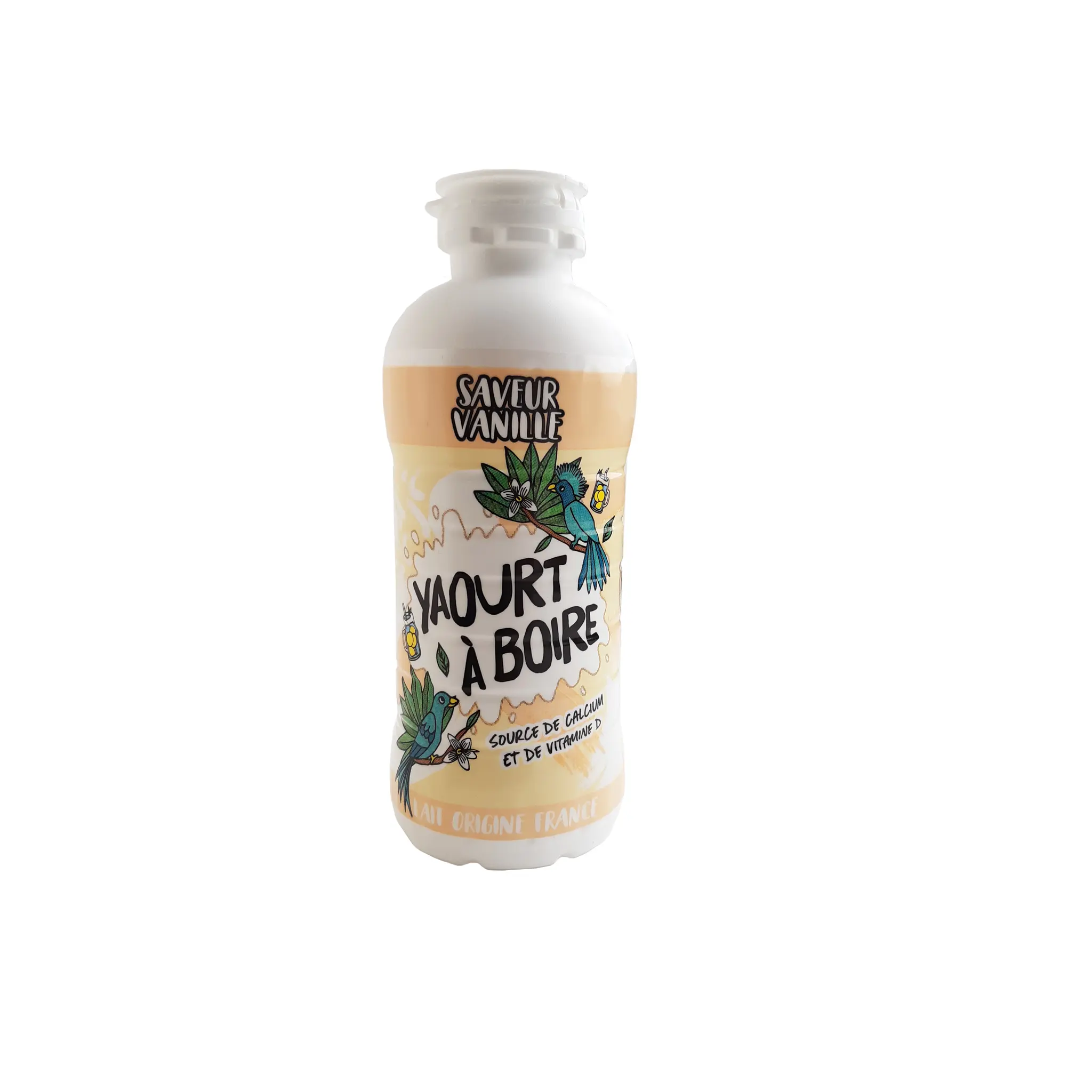 Yahourt à boire saveur vanille