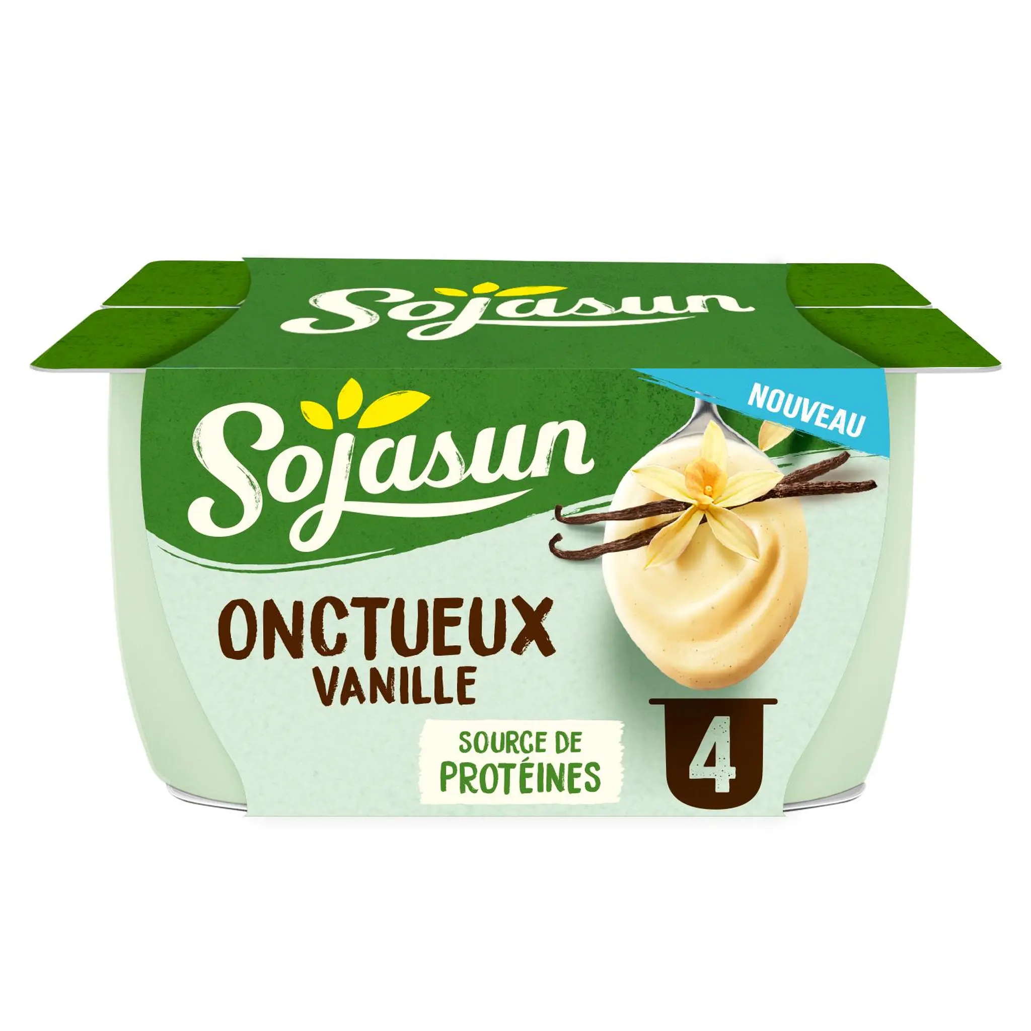 SOJASUN Yaourt soja saveur vanille