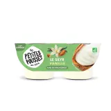 LES PETITES POUSSES Skyr végétal au lait d'amande à la vanille bio