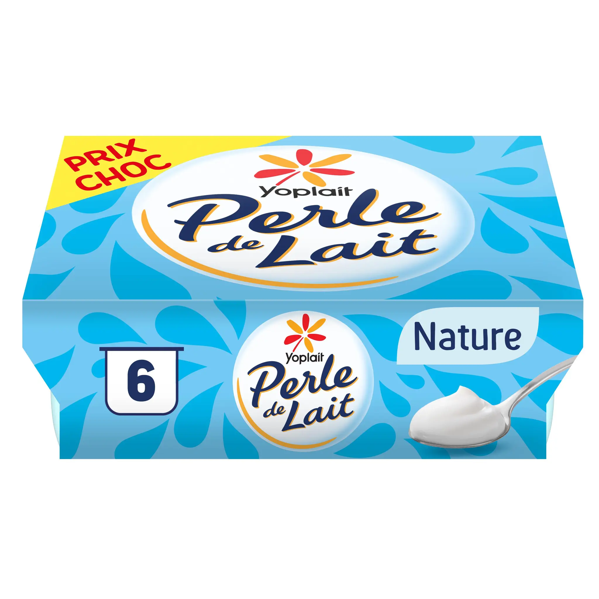 PERLE DE LAIT Yaourt brassé nature