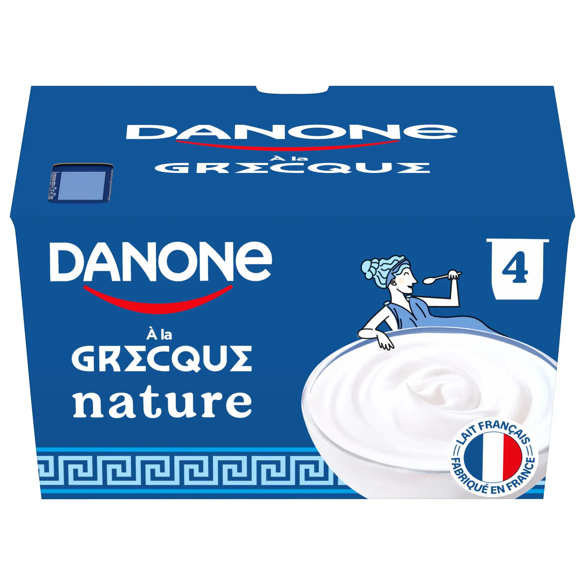 DANONE Yaourt à la grecque nature