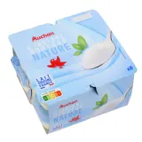 AUCHAN L'instant douceur - Yaourt nature