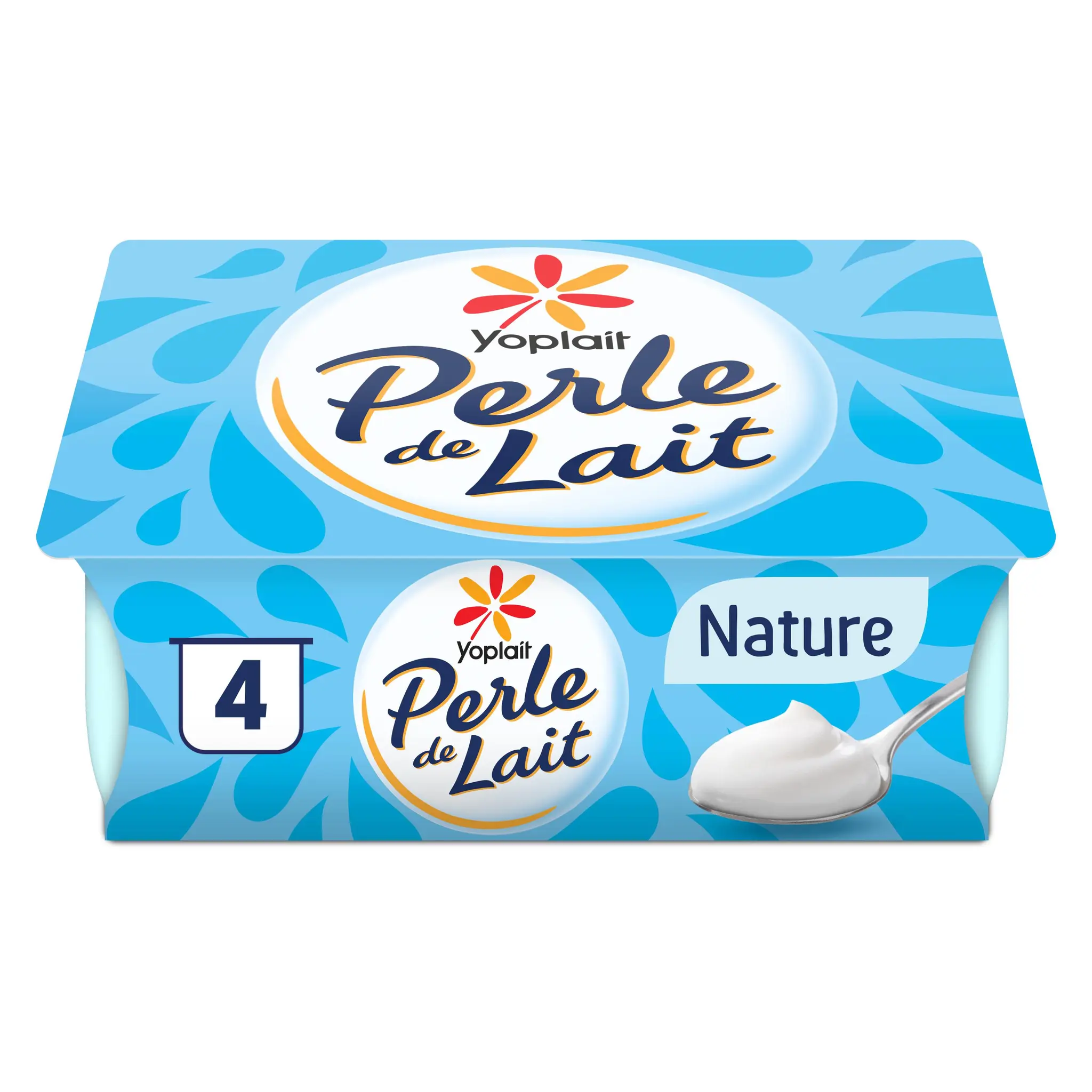 PERLE DE LAIT Yaourt brassé nature