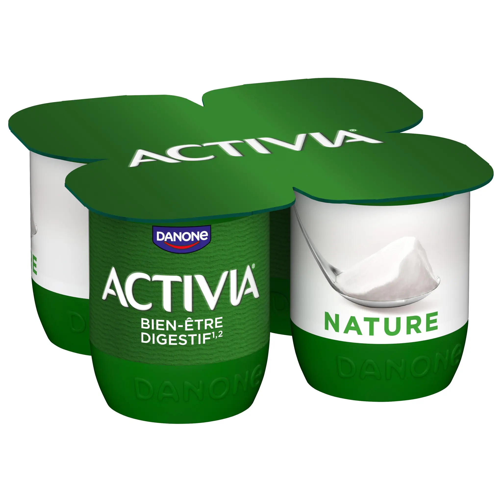 ACTIVIA Probiotiques - Yaourt au bifidus nature
