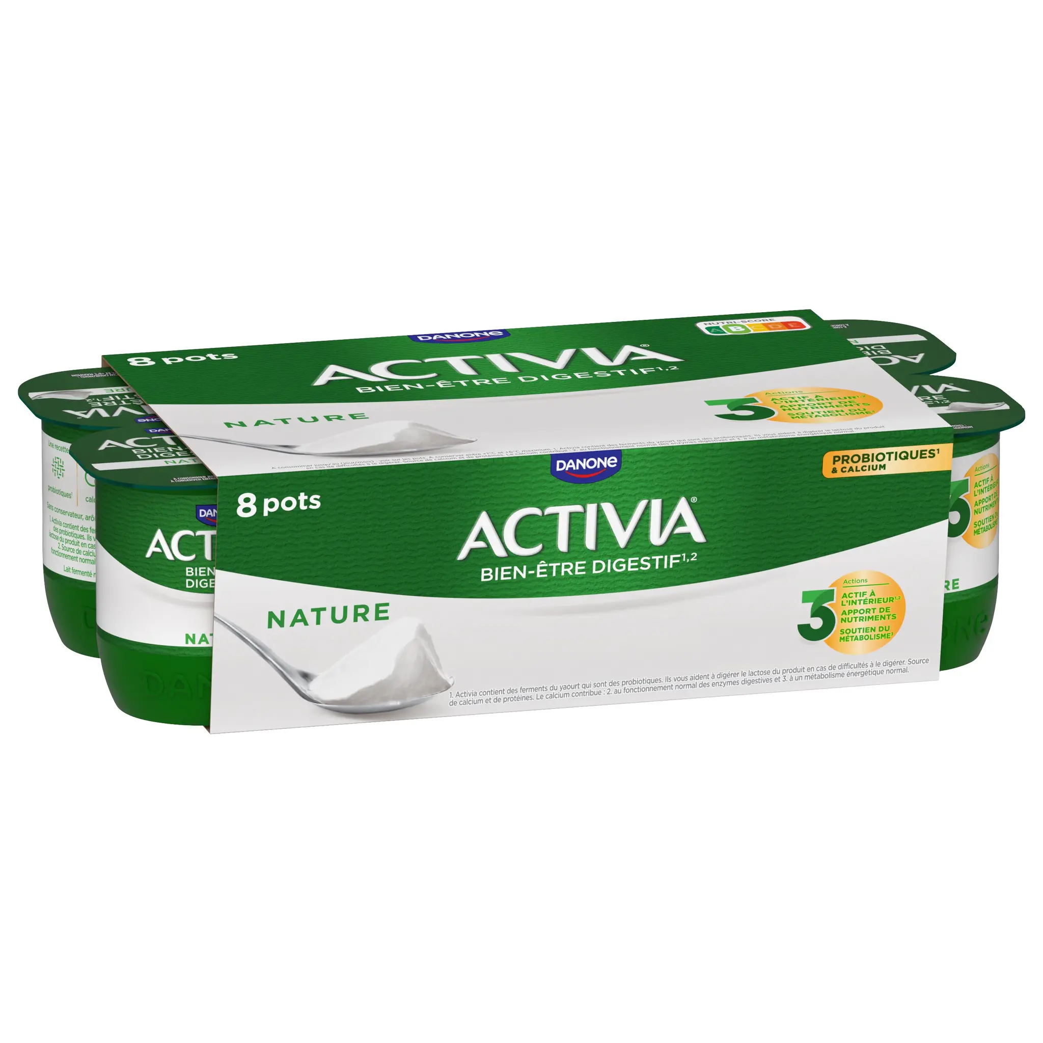 ACTIVIA Yaourt bifidus nature