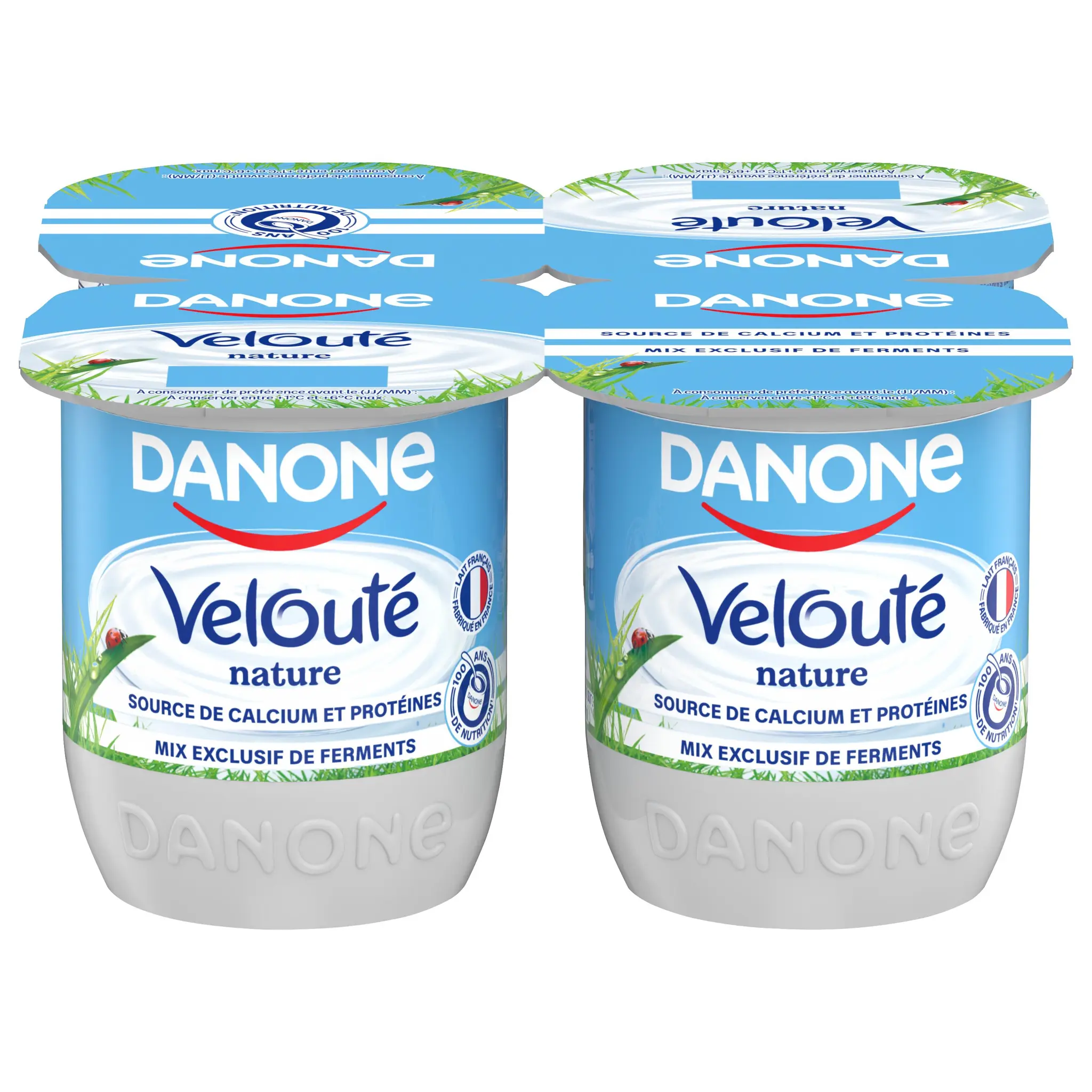 DANONE Velouté Yaourt brassé nature