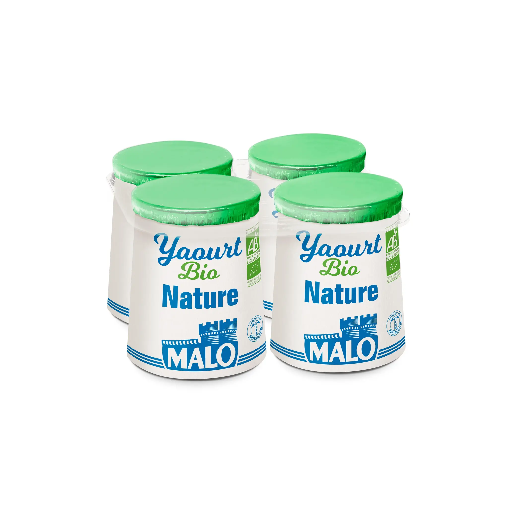 MALO Yaourt au lait entier nature bio