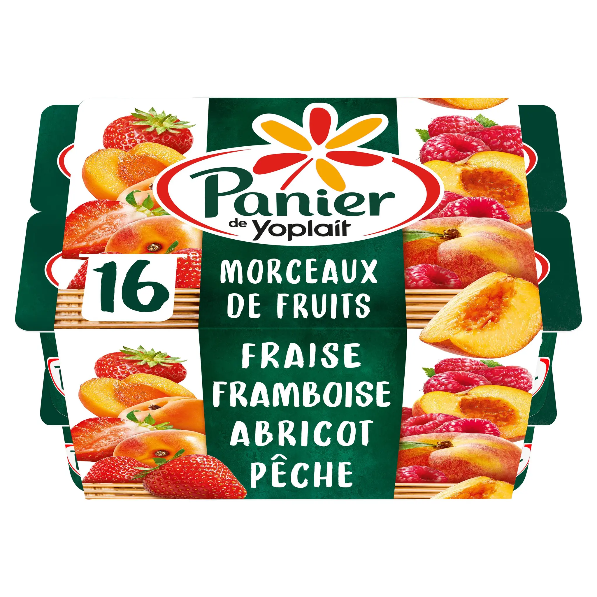 PANIER DE YOPLAIT Yaourt aux fruits avec morceaux