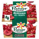 PANIER DE YOPLAIT Yaourt à la cerise avec morceaux