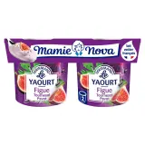 MAMIE NOVA Gourmand Le yaourt aromatisé figue tournesol pavot avec morxeaux