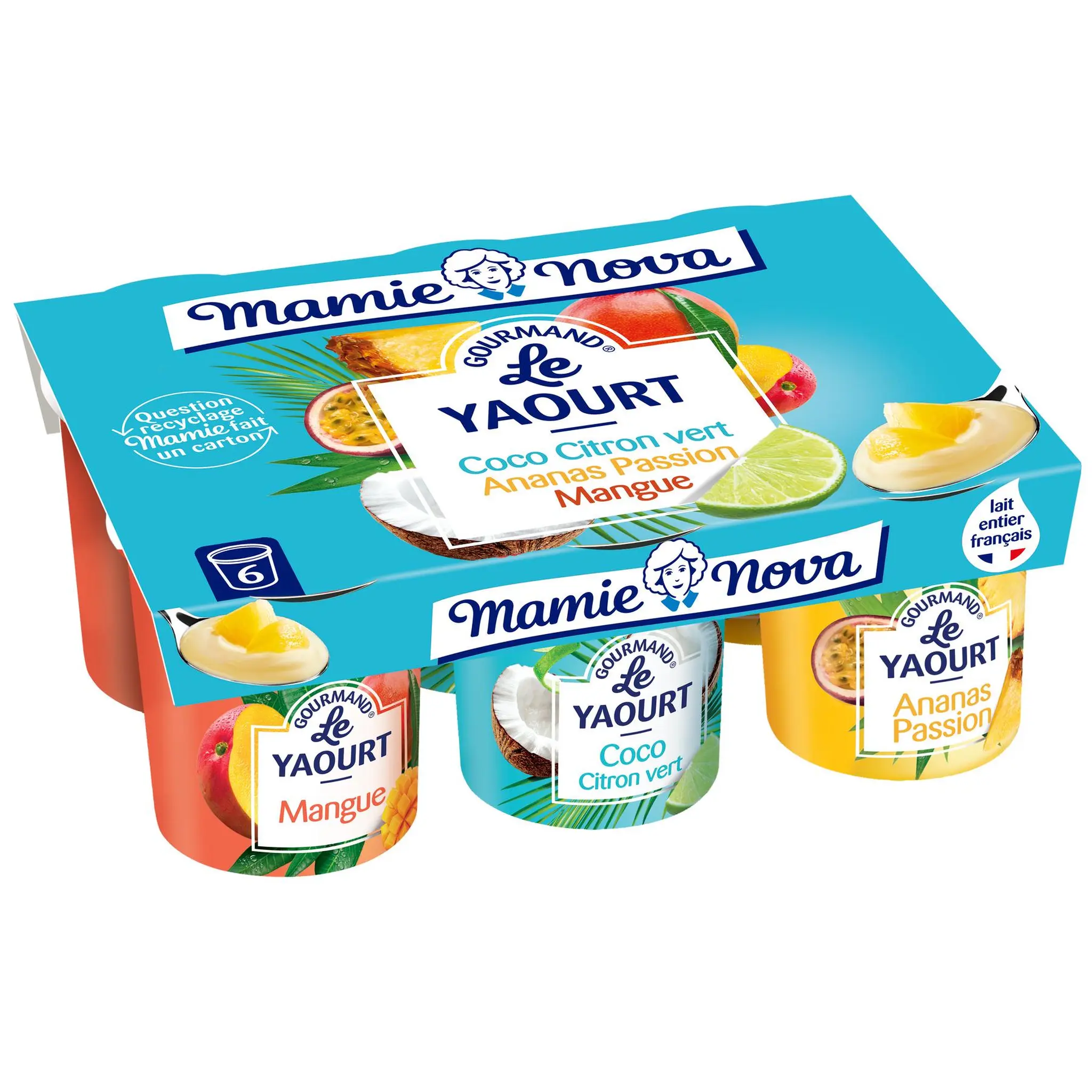 MAMIE NOVA Gourmand Le yaourt assortiment fruits