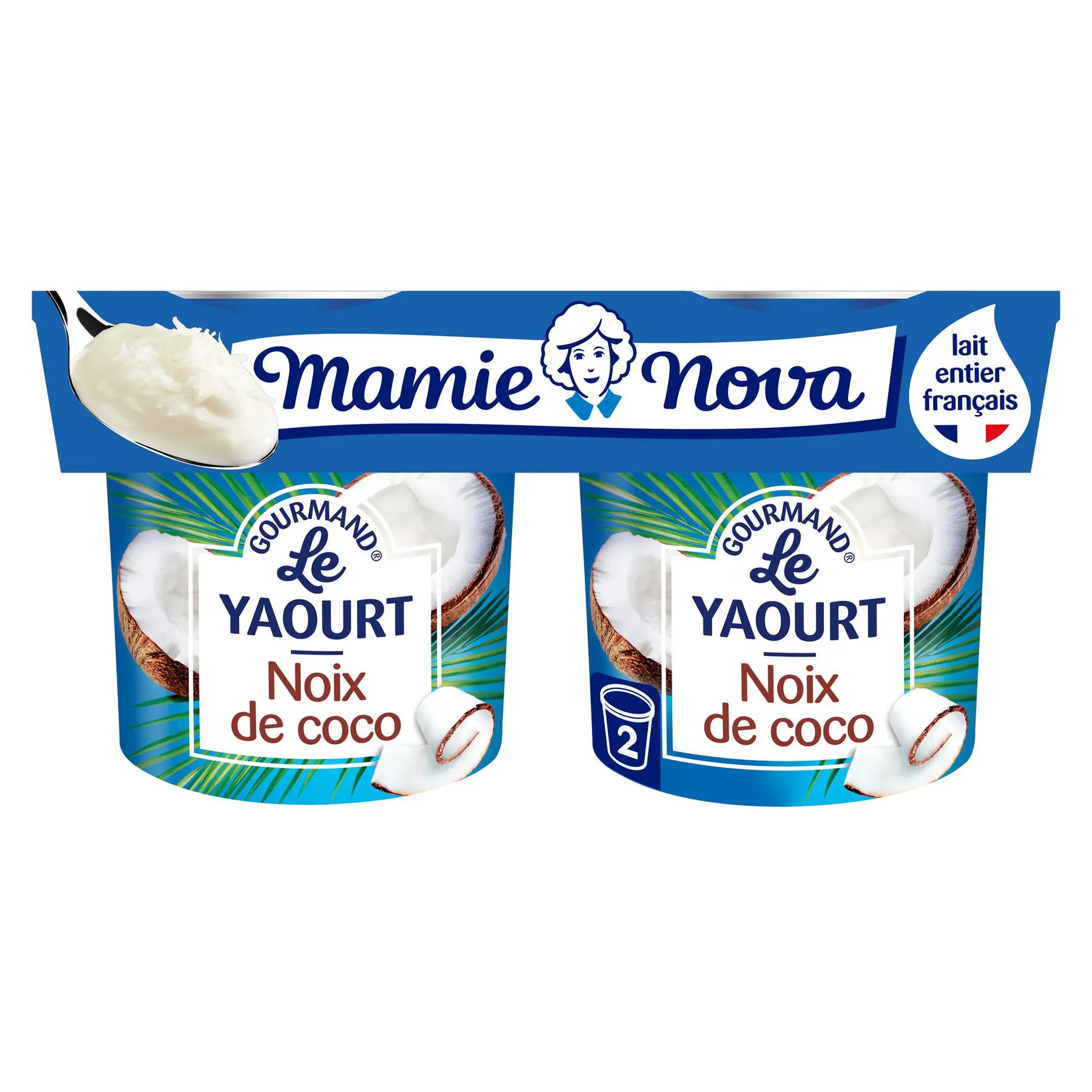 MAMIE NOVA Gourmand Le yaourt aromatisé noix de coco