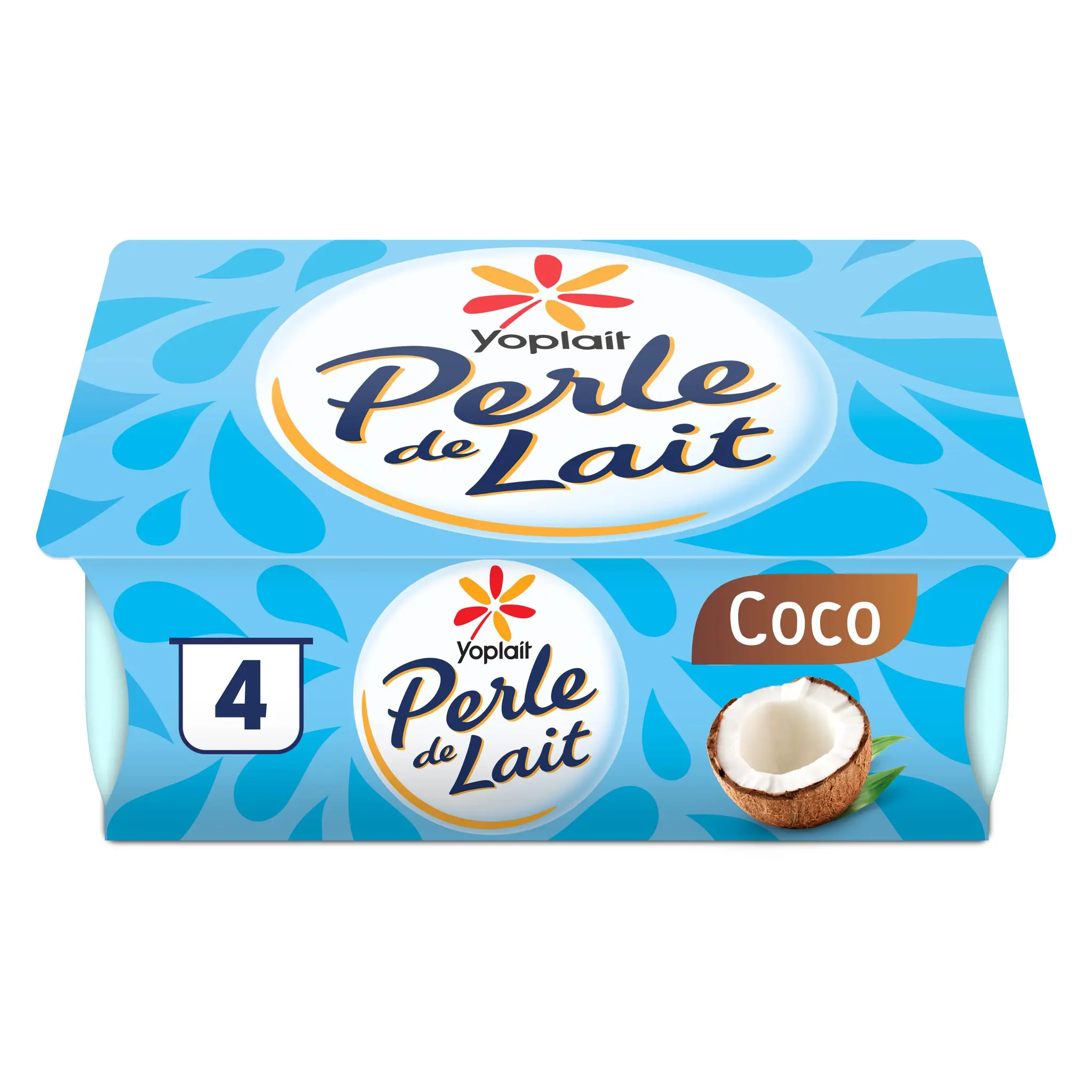 PERLE DE LAIT Yaourt brassé à la coco