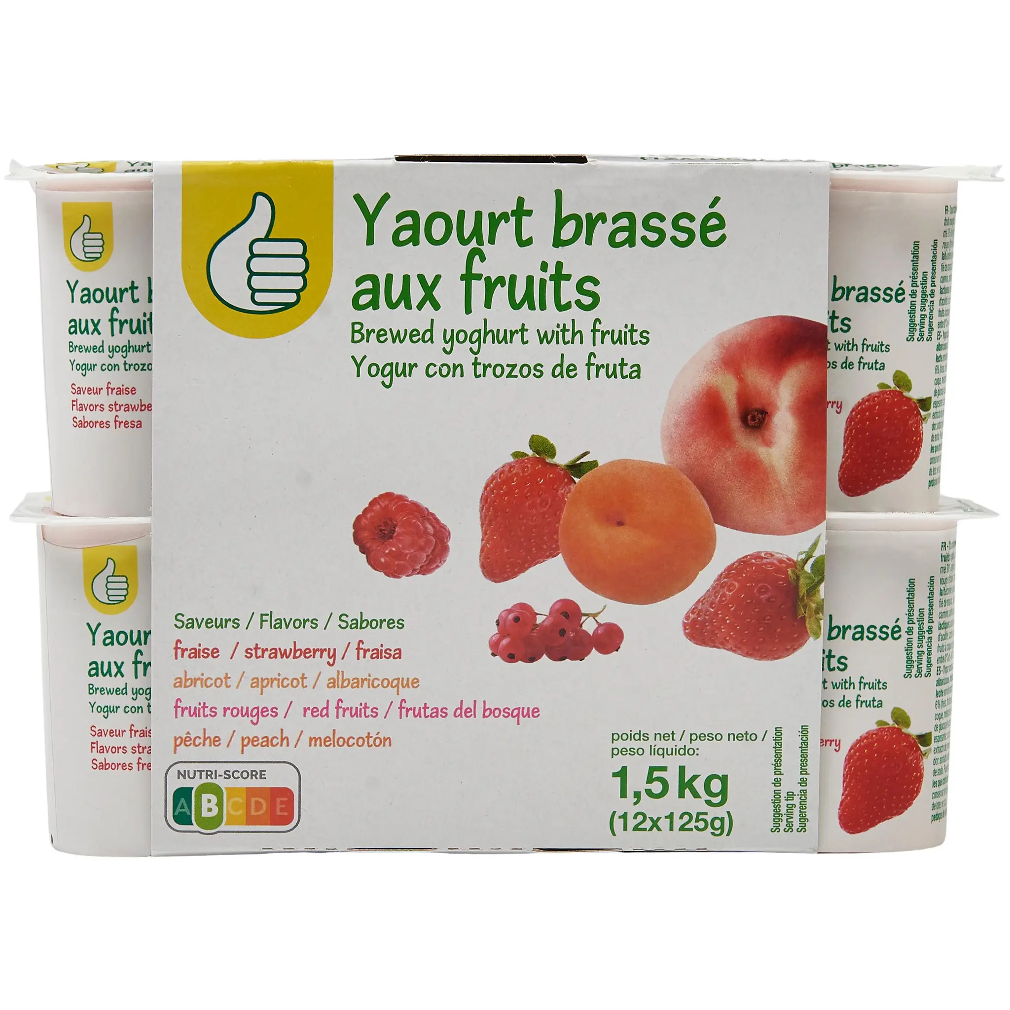 POUCE Yaourt brassé aux fruits