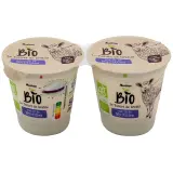 AUCHAN BIO Yaourt au lait de brebis sur lit de myrtilles