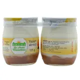 LE PETIT VERSAILLAIS Yaourt nature sur lit d'abricot