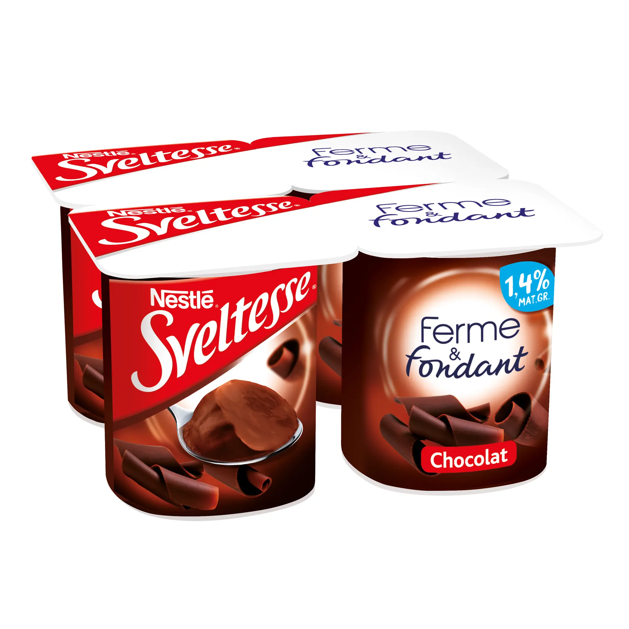 SVELTESSE Yaourt allégé au chocolat