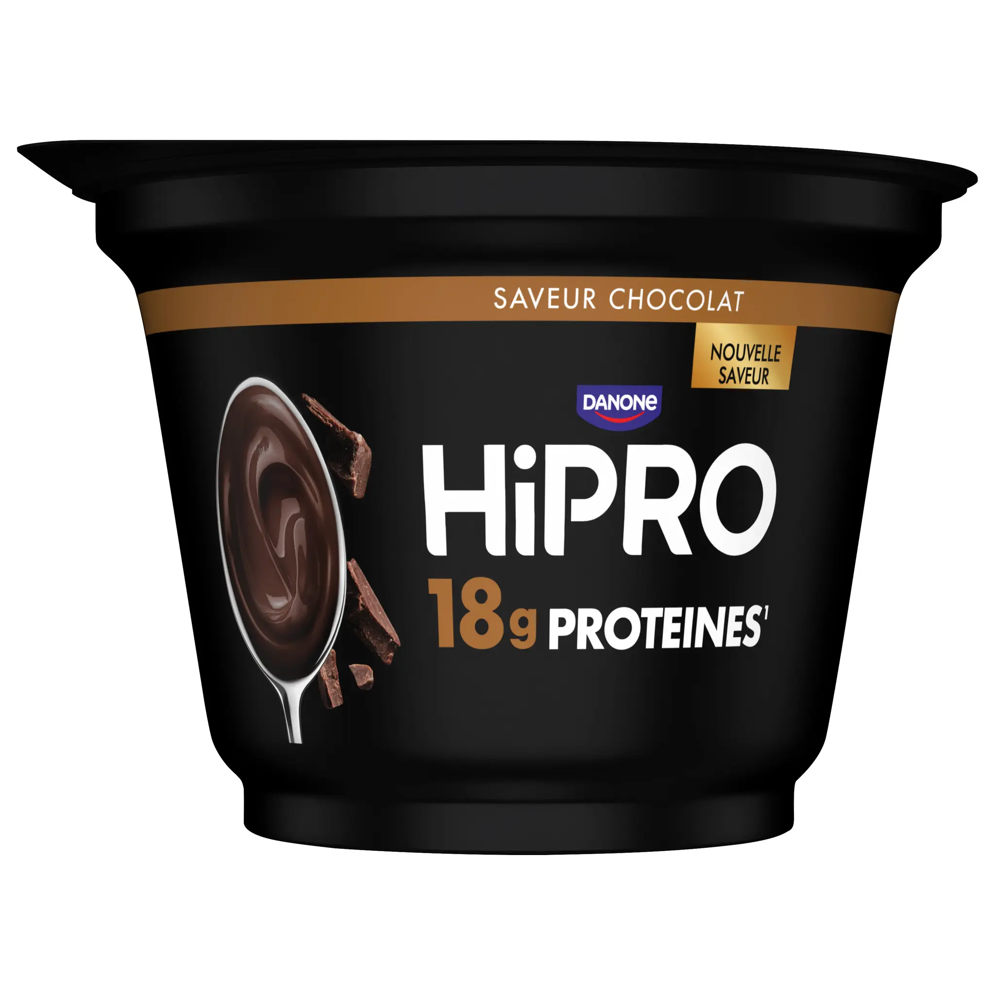HIPRO Yaourt protéiné saveur chocolat 0% MG