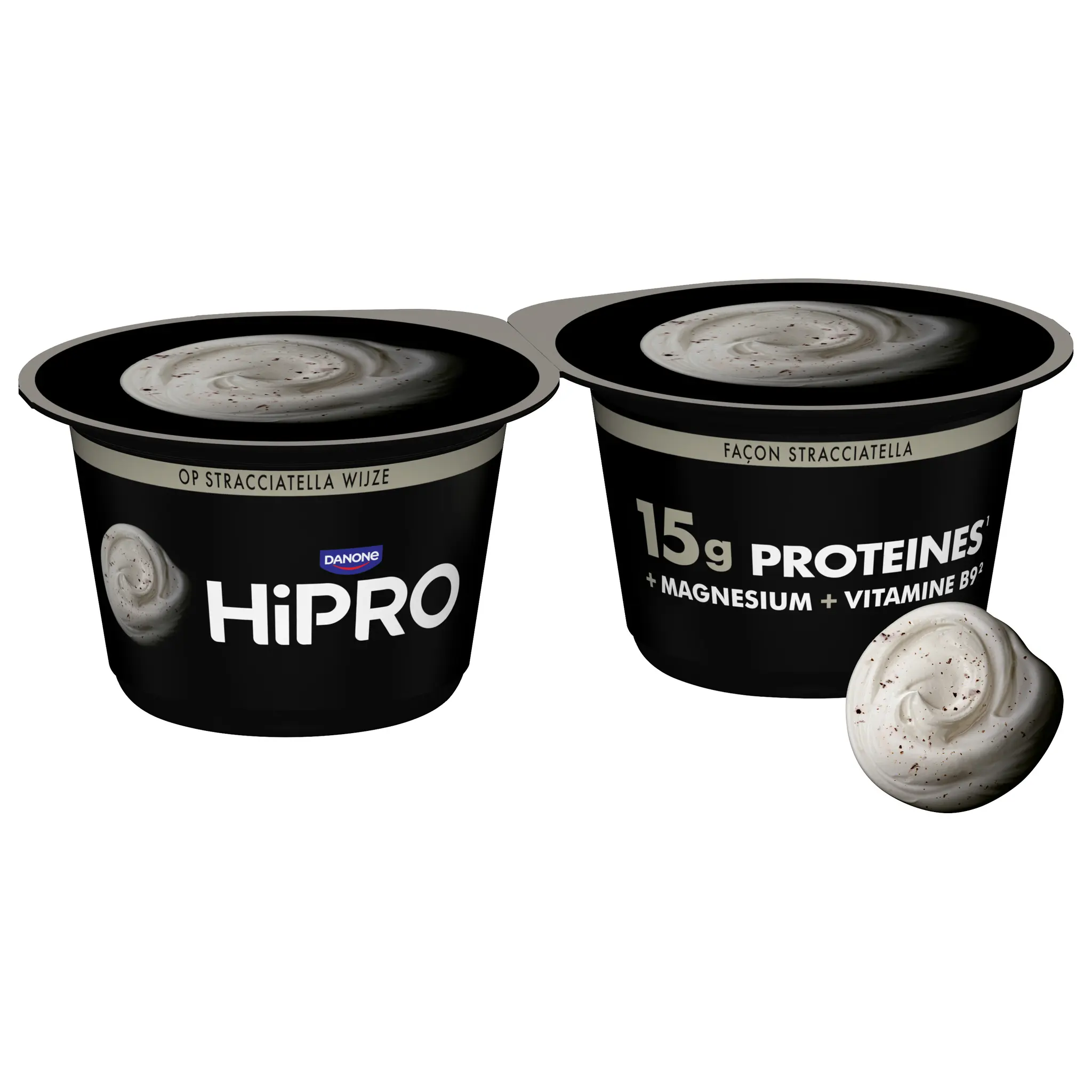 HIPRO Yaourt protéiné saveur stracciatella 0% MG