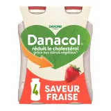 DANONE Danacol Yaourt à boire saveur fraise