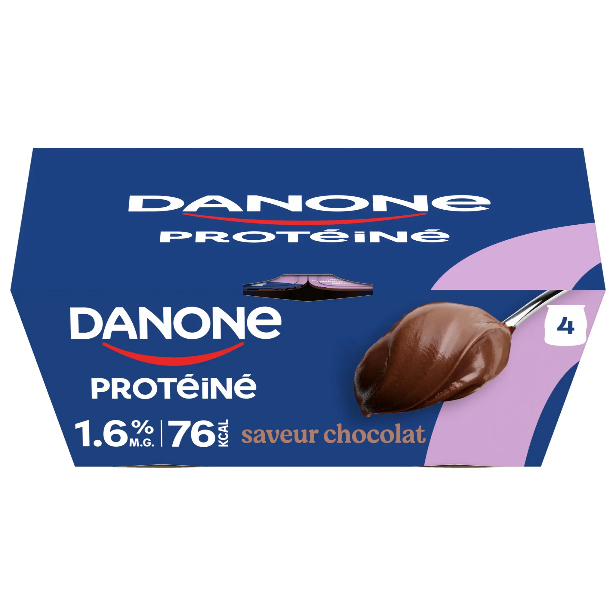 DANONE Protéiné Crème dessert au chocolat