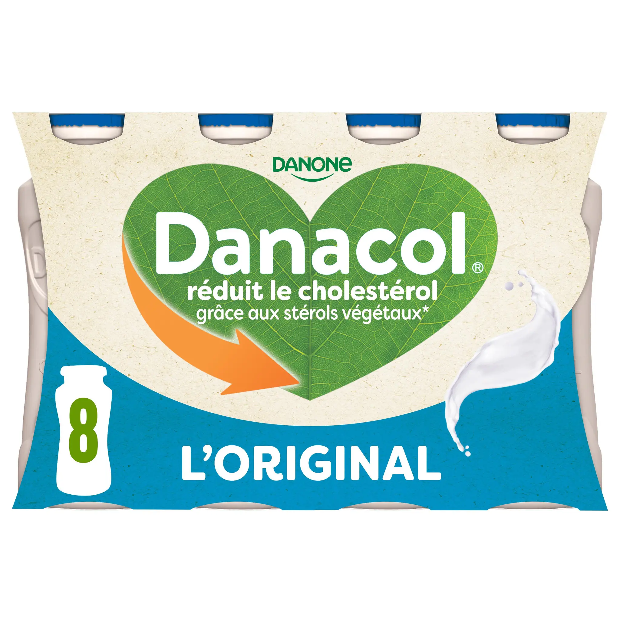 DANONE Danacol L'original yaourt à boire nature