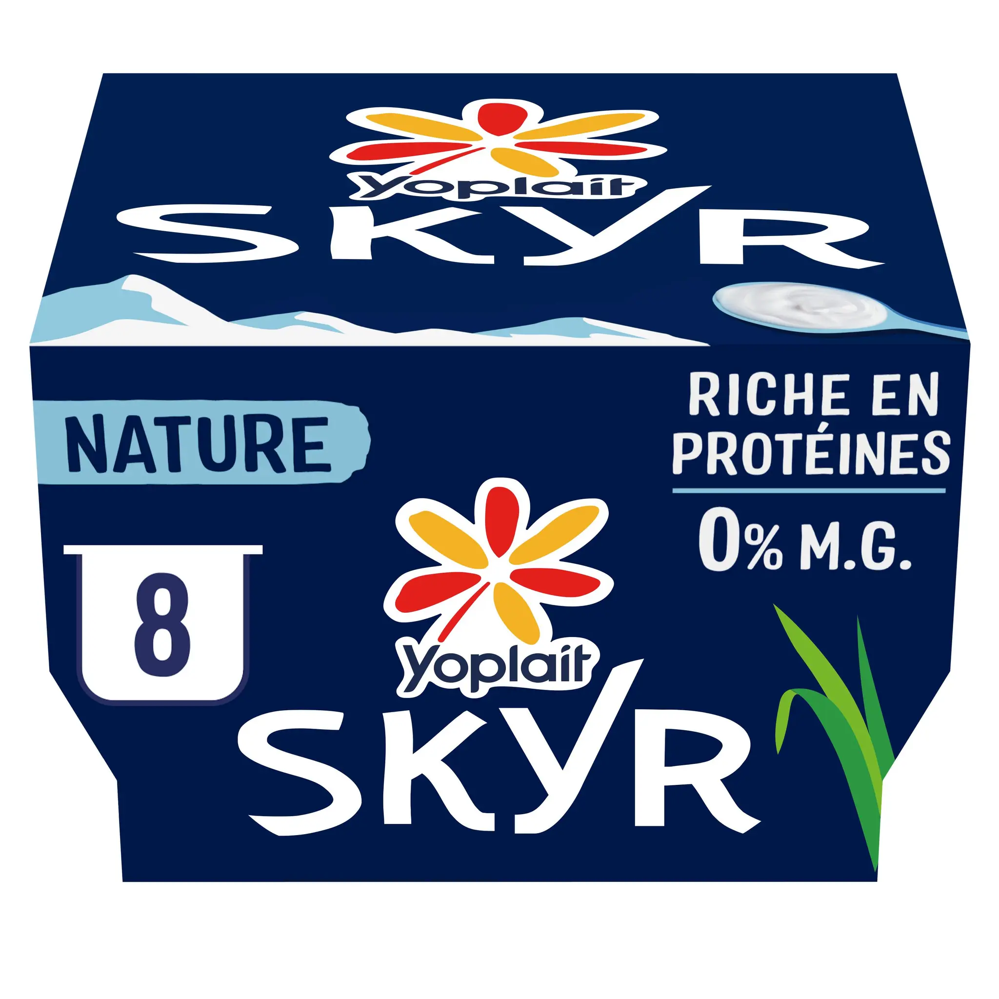 YOPLAIT Skyr nature 0% recette islandaise