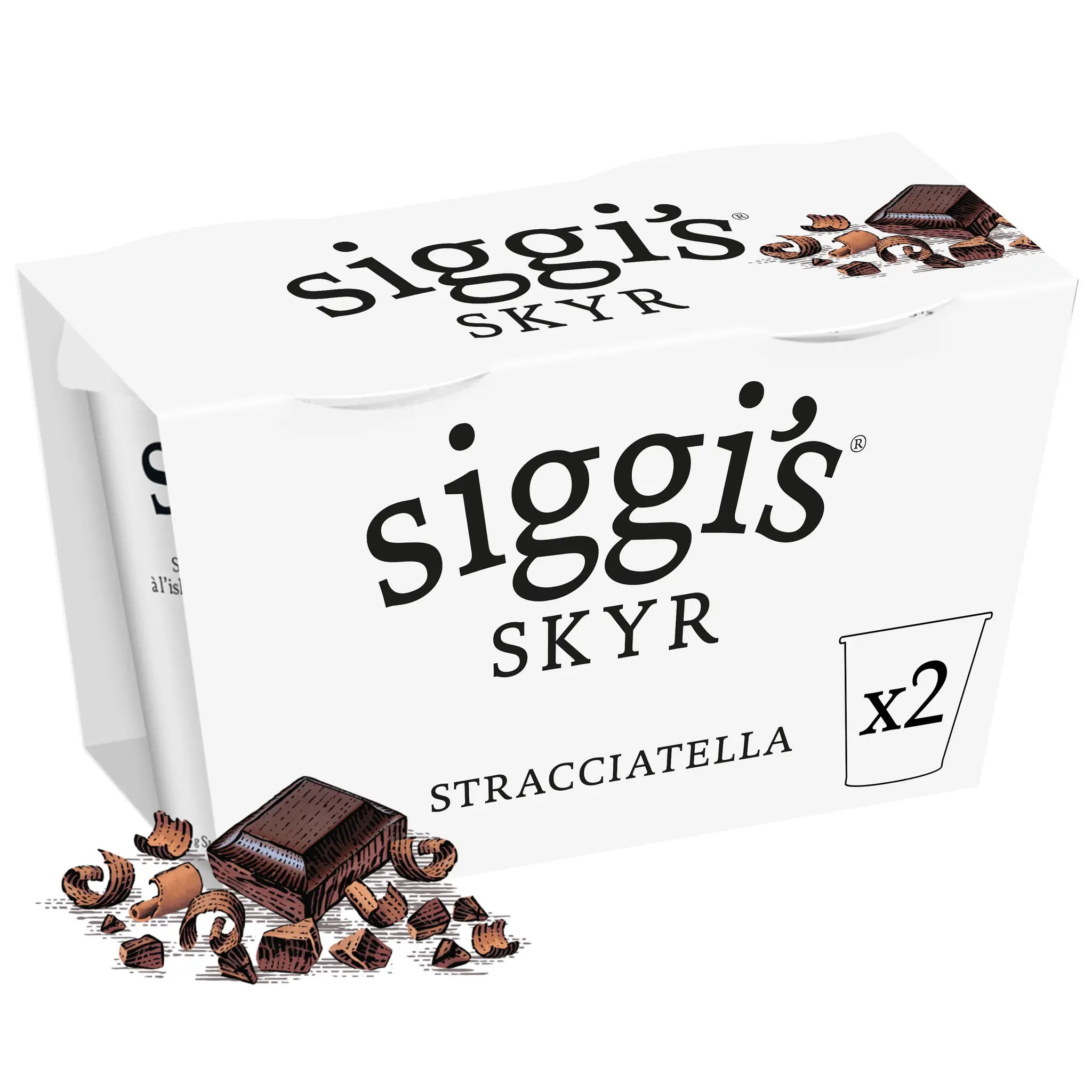 SIGGI'S Skyr à l'islandaise stracciatella