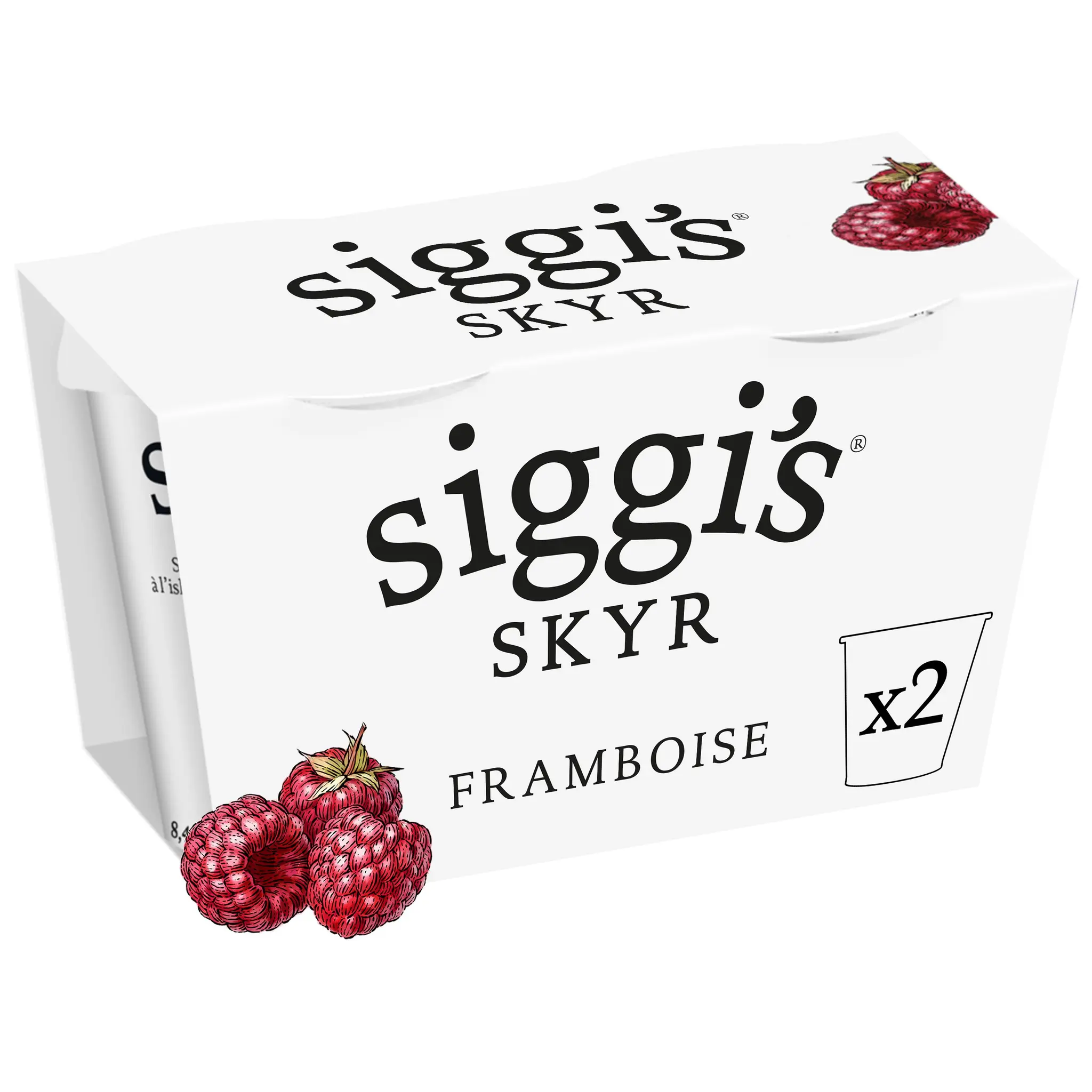 SIGGI'S Skyr à l'islandaise à la framboise