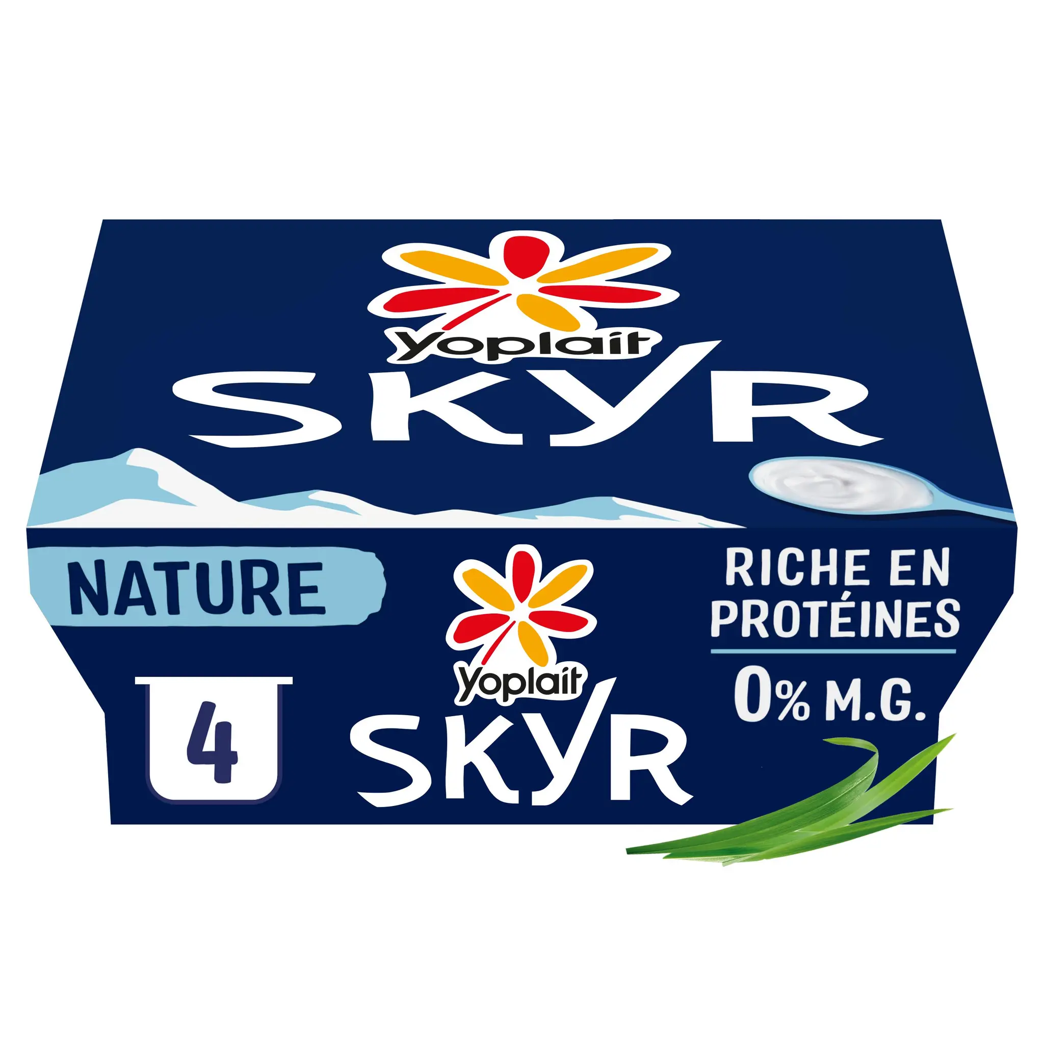YOPLAIT Skyr nature 0% recette islandaise