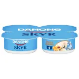 DANONE Skyr à la pêche et à l'abricot 0% MG