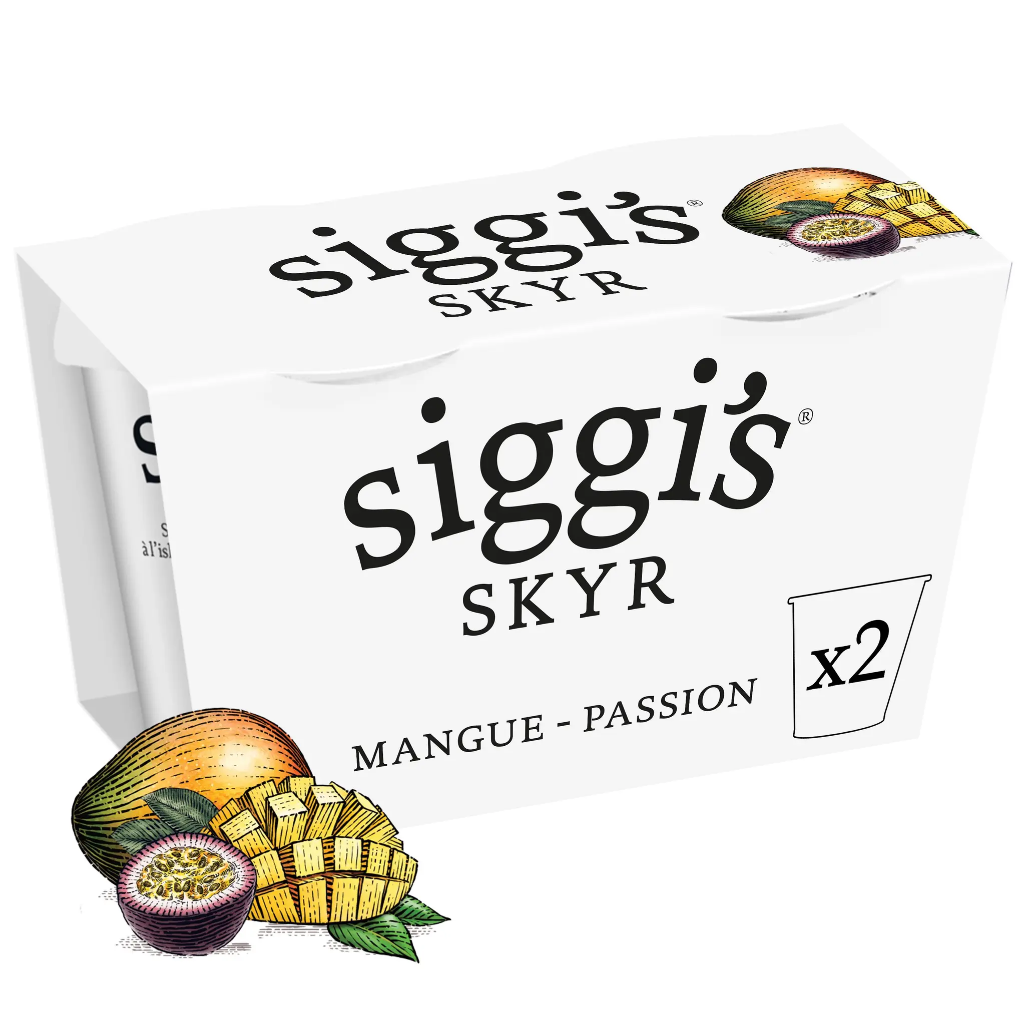 SIGGI'S Skyr à l'islandaise à la mangue passion