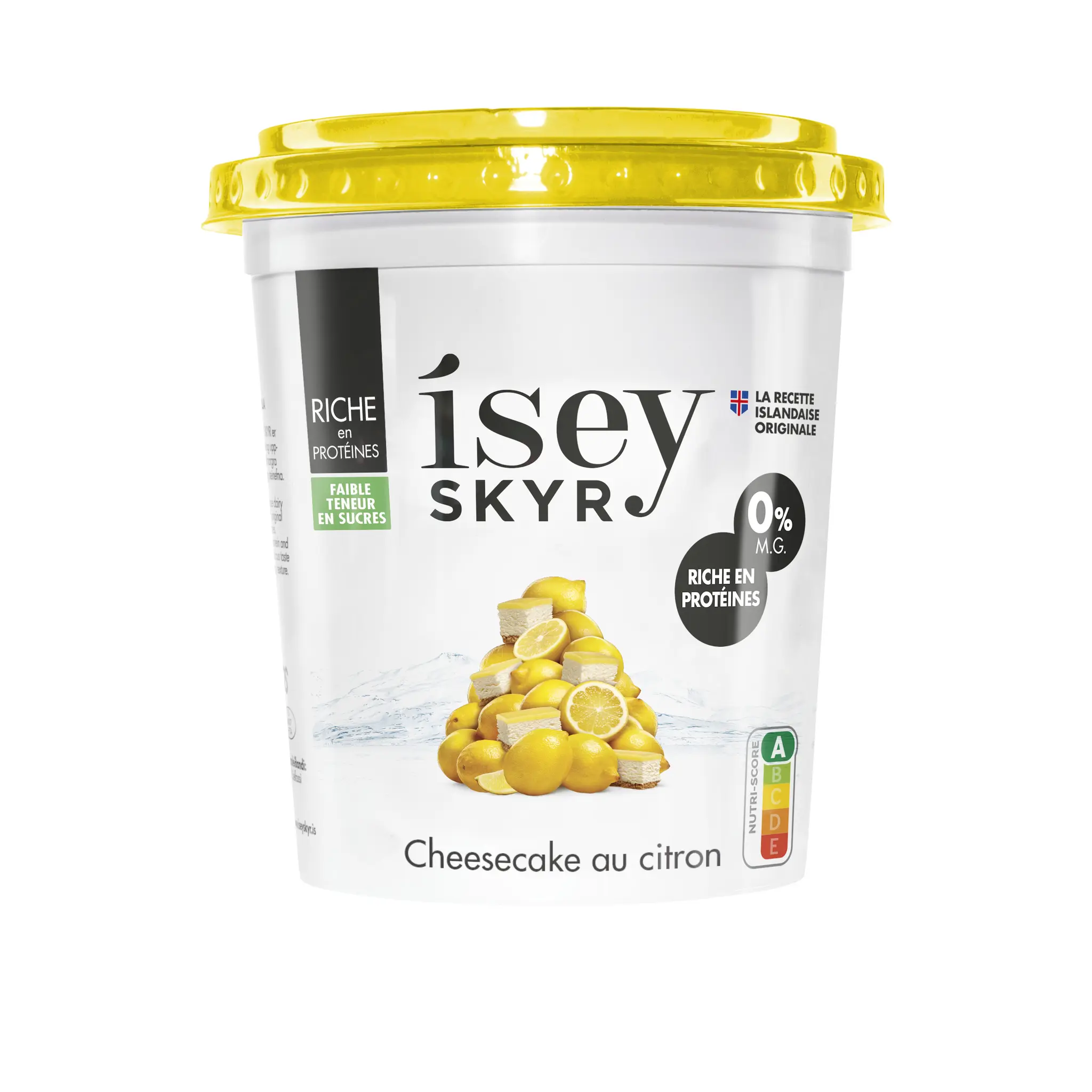 ISEY Skyr cheesecake au citron 0% MG