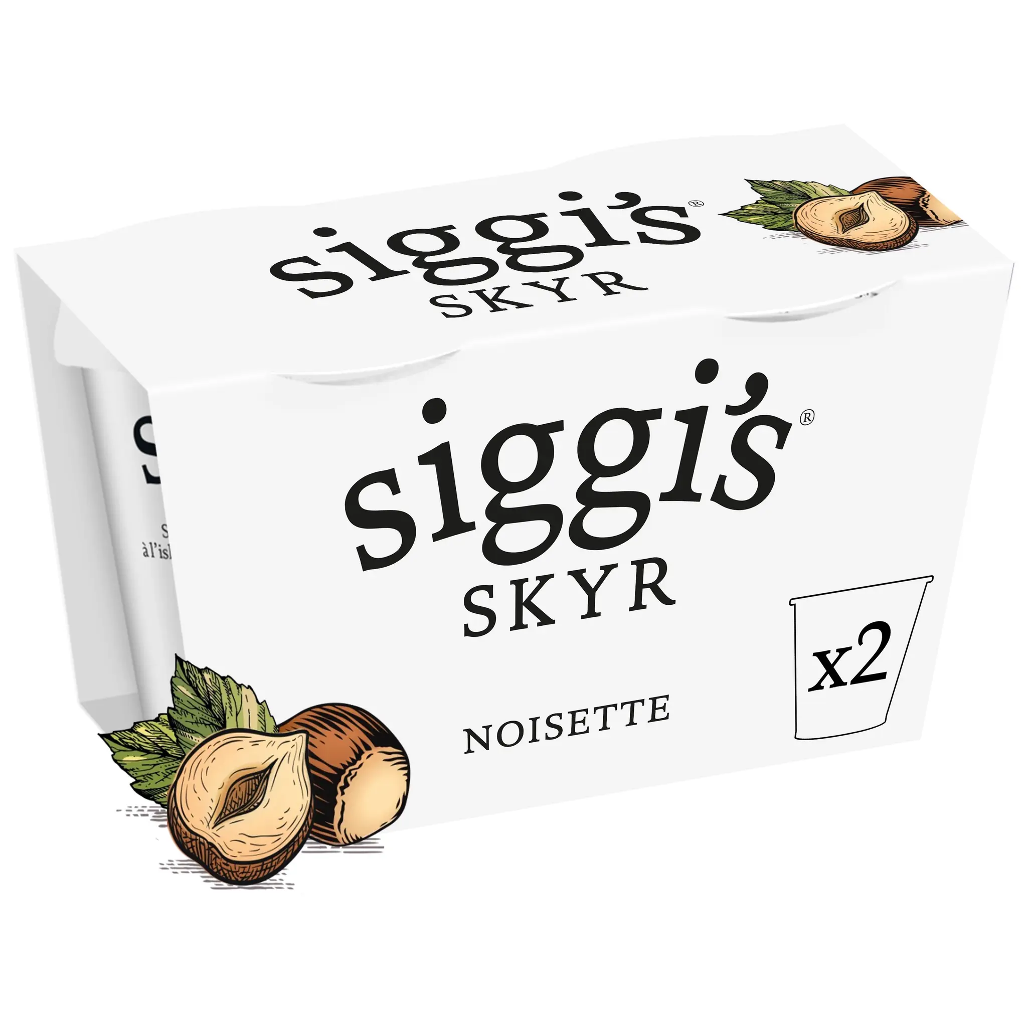 SIGGI'S Skyr à la noisette 3% MG