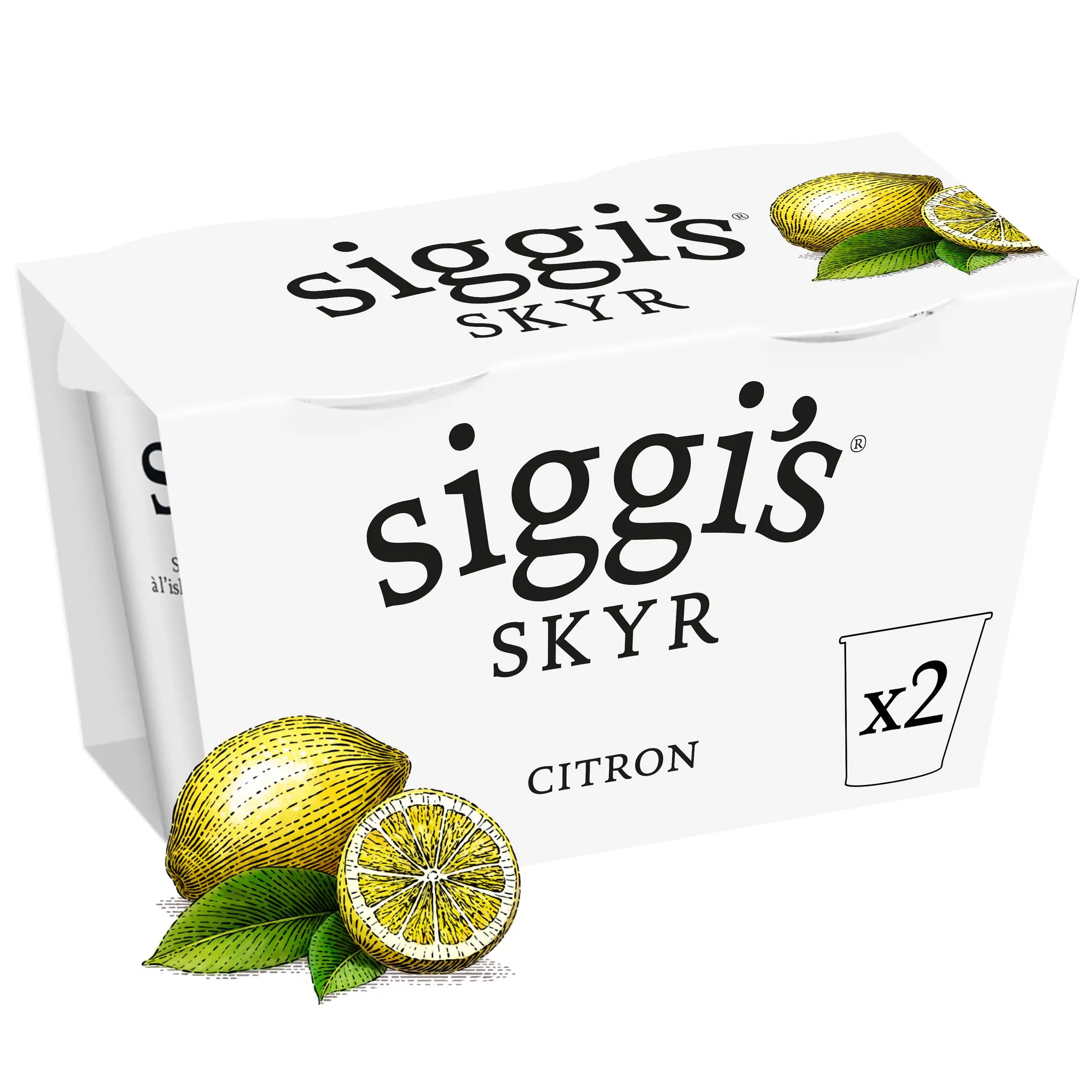 SIGGI'S Skyr au citron 2% MG