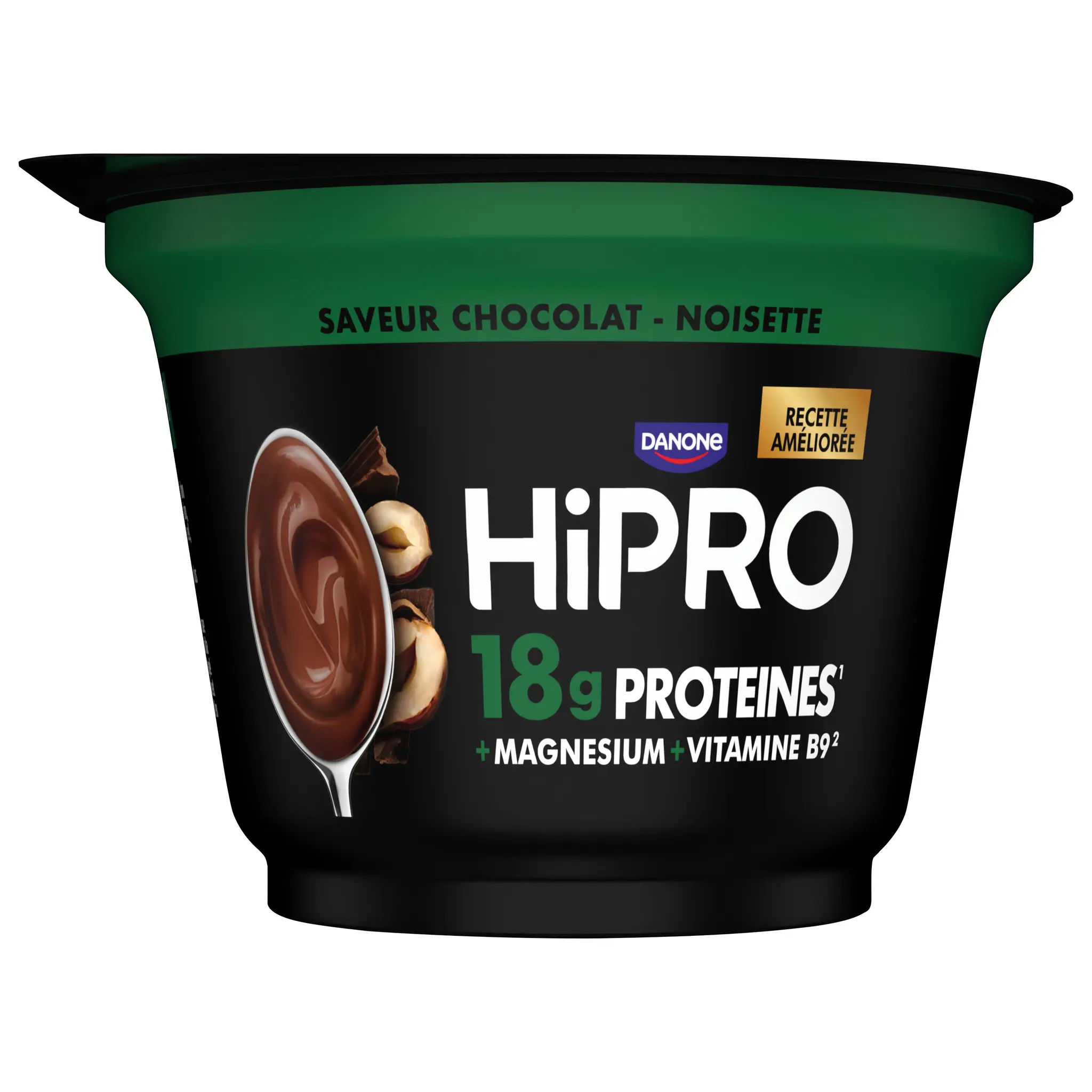 HIPRO Crème dessert chocolat noisette protéinée allégée