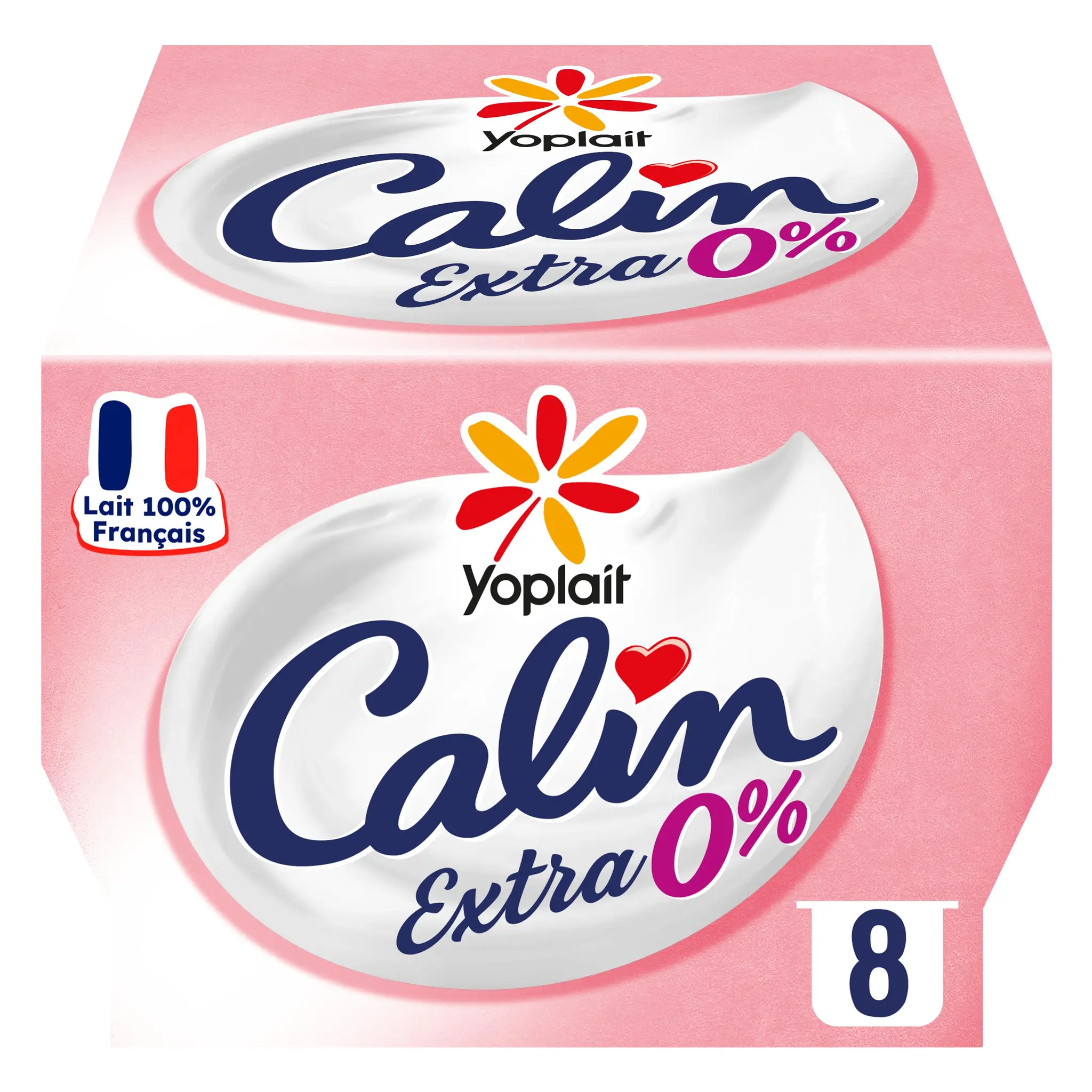 CALIN Extra - Fromage blanc nature 0% MG