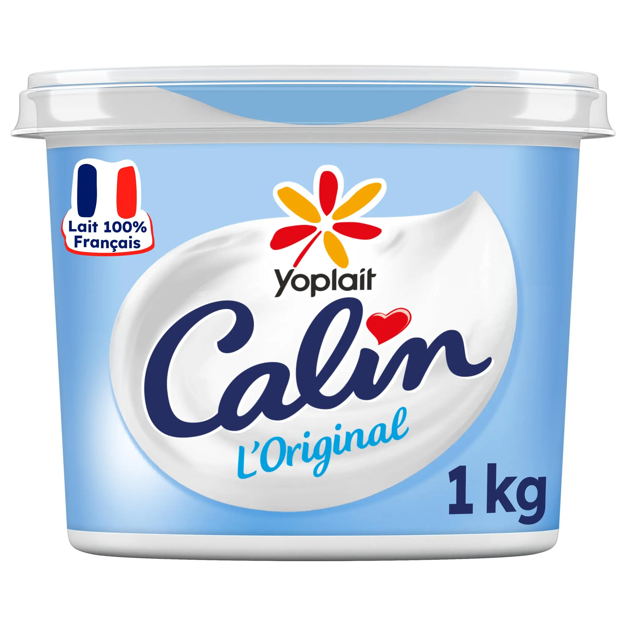CALIN Fromage blanc nature onctueux et doux 3,2%MG